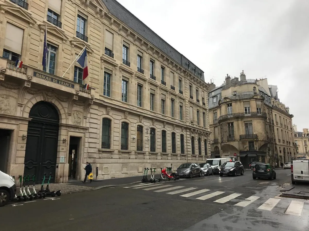 Apartament Victoires Louvre By B'your Paryż